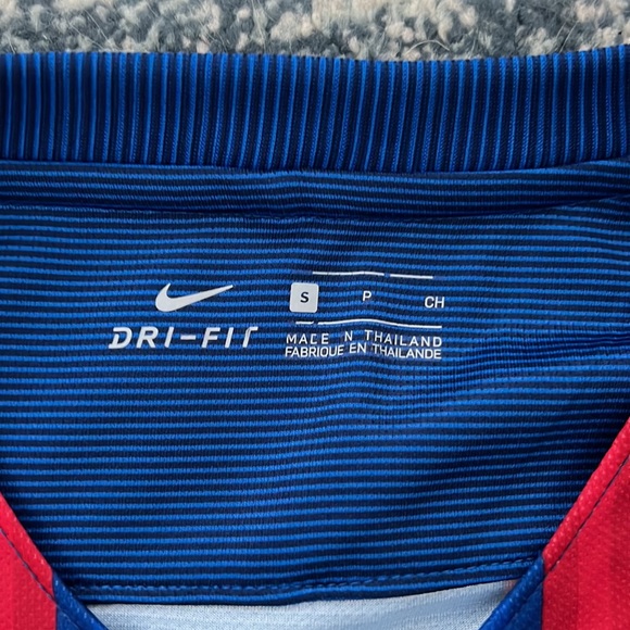 Mens FC Barcelona 2016 Authentic Dri-Fit Jersey | Size: Small, Color: Blue/Red - Picture 5 of 12